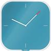 Leitz Orologio da Parete in Vetro, Gamma Cosy, Blu Calmo, 90170061