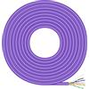 AISENS - A135-0747 - Cavo di rete RJ45 LSZH Cat.6 UTP Rigido AWG23 CCA (Lega), Viola, 100M
