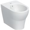 Geberit Bidet Geberit Selnova Premium 501.995.00.1 a Pavimento Filo Muro con Fissaggio Nascosto Bianco