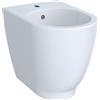 Geberit Bidet Geberit Acanto 500.603.01.2 a Pavimento Filo Muro con Fissaggio Nascosto Bianco