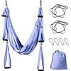Sotech - Altalena antigravità d'aria, Amaca Yoga, Light Purple, Daisy Chain 1.2 metri, Dimensioni: 250 x 150 cm, Dimensioni del prodotto ripiegato: 26 x 24 x 11 cm