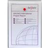 Snopake, modello 13263, porta documenti a portafoglio con bottone a pressione A5 Classic Clear