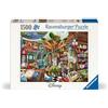 Ravensburger Puzzle 1500 Pezzi Disney Story Book - Puzzle Adulti +14 anni, 80 x 60 cm, Puzzle per Adulti Disney, Collezione 1500 Pezzi, Idee Regalo