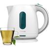 Cecotec Bollitore elettrico 1 Litri Thermosense 140 White. 2200 W, riscaldamento rapido, filtro anticalcare, senza BPA e altri tossici, base girevole a 360°, recipiente senza fili