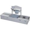 roba Sabbiera da Balcone 2 in 1 & Cucina Giocattolo per Bambini - Certificato FSC® - Con Accessori - Cucina Giocattolo Compatta per Balcone & Giardino - Grigio