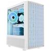 Modecom Case Modecom Breeze ARGB Midi-Tower Atx Bianco [AT-BREEZE-MG-ARGB-20-000000-0002]