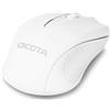 Dicota Mouse Dicota D31659W wireless Ottico 1000dpi Bianco [UMDICDBD0000007]