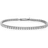 ALFIERI & ST. JOHN 925 Bracciale tennis Alfieri & St. John 925 realizzato in argento 925 rodiato, impreziosito da zirconi bianchi da 3 mm che donano luce e continuità al design. La chiusura Special da 8x16 mm assicura una vestibilità pratica e sicura, …