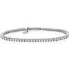 ALFIERI & ST. JOHN 925 Bracciale tennis Alfieri & St. John 925 realizzato in argento 925 rodiato, impreziosito da zirconi bianchi da 2,5 mm. Il design lineare è arricchito da una chiusura Special da 8x16 mm e da un elegante tag da 9x7 mm con simbolo …