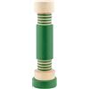 Alessi MP0215 2 Macinasale, pepe e spezie in legno di acero naturale e Verde