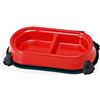CAMON CIOTOLA PLASTICA DOPPIA CON PIEDINI 30 X 16,5 CM C021/B
