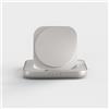OtterBox Zens Magnetic Nightstand Wireless Charger (2026), MagSafe & Qi2 15W Wireless Charger per iPhone/AirPods, Adattatore da 20 W Incluso (EU/UK/US) Con Cavo da 1,5 m Integrato, Bianca