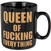 Out of the blue Tazza in terraglia, Queen of fucking everything