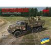 ICM ZIL-131 WITH DSHKMD CREW ARMED FORCES OF UKRAINE KIT 1:35