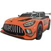 Pilots Kids Auto Elettrica per Bambini Mercedes GT3 Arancione 12V con Telecomando