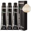 FemMas Colorazione per capelli super sbiancante, 3 x Ultra Natural 900 S, crema per schiarire fino a 5 livelli di tonalità, colorazione permanente per risultati di colore brillanti e duraturi, 100 ml