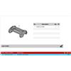Honda KIT,HNDL UP HOLDER cod.08F70K2LDD0