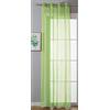 Gardinenbox Tenda trasparente con occhielli Uni, 145 x 140 cm (altezza x larghezza), verde mela, tenda con occhielli per soggiorno, soggiorno, 20332-cn
