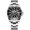 ADDIESDIVE Orologi Subacquei Automatici da Uomo Cristallo Zaffiro Impermeabile 200 m Quadrante 3D Lunetta in Ceramica Acciaio inossidabile AD2536