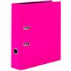 HERMA 20065 - Raccoglitore formato A4 rosa fluo, 5 pezzi, 7 cm di larghezza, motivo: cartella portadocumenti in cartone con stampa interna per scuola e ufficio, per bambini e ragazze