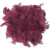 Baesics Spilla Piuma - Donna Soffice Piuma di Struzzo Spilla Stile Vintage Accessorio Cappello Sposa Matrimonio Festa Carnevale Fermaglio Capelli Fascinator per Blazer Vestito Giacca - Design Fiori