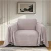 BellaHills Ciniglia Protezione Divano Graffi Gatto, Impermeabile Divano Copertura, Copridivano Mobili Protector, Copridivani Resistente Alle Macchie E Ai Graffi per Cani (Cammello, 180 x 230cm)