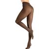 VLYX Collant foderati in pile per donna, caldi per l'inverno, termici, Nero, Marrone - Taglia L