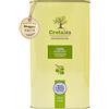 Cretalea Olio d'oliva Bio 3 litri - Cretalèa - da Creta - raccolto fresco - spremuto a freddo - Extra Nativo - Grecia - Prima classe