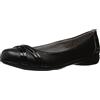 LifeStride Aliza Flat da Donna, Nero Liscio., 37 EU