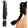 ARYIMYDP Extension Capelli Coda di Cavallo Naturale 60cm, Codino Finto Con Regolabile Per Donne - Matrimoni, Feste e Uso Quotidiano