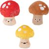 Fringe Studio Plush Dog Toy, 3 Pieces Set, SHROOMING, Pet Shop Collection (662176)