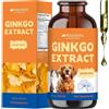 Penoran Integratore per Cani e Gatti Anziani, Contiene estratto di Ginkgo biloba | Migliora le funzioni cognitive e memoria, Sostiene la salute di cervello, cuore, articolazioni