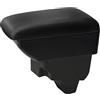 YJYWZH per Peugeot 2008/208 Braccioli 2019 2020 2021 2022 2023 2024 Bracciolo Doppio Strato Centrale Console vano Nero Pelle