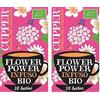 CUPPER Flower Power Infuso Biologico con Fiori di Sambuco, Camomilla e Ibisco, Tisana con Ingredienti Naturali, Gusto Avvolgente, Filtri 100% Biodegradabili, Confezione da 40 Bustine