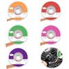 HstiaLving Set di 5 trecce dissaldanti, treccia dissaldante in rame, treccia dissaldante no-clean, utensile per saldatura, larghezze 1,5 mm, 2 mm, 2,5 mm, 3 mm, 3,5 mm, ideale per dissaldare e rimuovere la salda