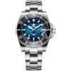 ADDIESDIVE Blu Orologi Subacqueo Automatici Uomo Movimento Meccanico 8215 Acciaio inossidabile Impermeabile 200 m BGW9 Quadrante Luminescente