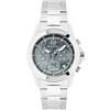 Breil, Collezione Solange, Cronografo Donna, Orologio in Acciaio, Quadrante con Numeri e Indici Luminosi, Bracciale Bilux a Tre Maglie, Chiusura Diver, WR 5 ATM, Cassa 38 mm, Idea Regalo Donna