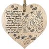 Stuff4 Cuore in Legno, Legno Chiaro, Taglia Unica