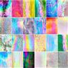 ILLUCKAI Confezione da 24 fogli di vetro colorato iridescente, 10 x 15 cm, per decorazioni domestiche, vetrate colorate per progetti in vetro e mosaico