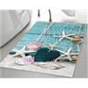MANI TEXTILE TPS_SDB_FIL50 Tappeto, Poliestere, Multicolore, 50 x 80