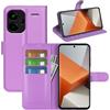 Custodia Portafoglio SEAHAI Per Xiaomi Redmi Note 12 Pro 4G / Note 11 Pro – Pelle PU Con RFID, Slot Carte E Supporto – Colore Porpora