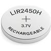 Girafus 200 mAh! LIR2450 Batteria ricaricabile a bottone 3,7 V LIR 2450 ad alte prestazioni