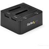 Startech.Com Docking Station USB 3.0 per Doppio Hard Disk SSD/Hdd Sata con Uasp, Docking Station Disco Rigido 2.5 / 3.5- 6.4 cm / 8.9 cm