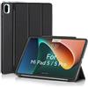 MuyDouxTech MuyDoux Custodia per Xiaomi Mi Pad 5/5 Pro 11 pollici 2021, Copertina Anteriore Liscia e Retro Morbido, Auto Sonno/Veglia, Sottile e Leggera, Cover Xiaomi Mi Pad 5 / Mi Pad 5 Pro 5G, Nero