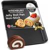 Wrenbury Swiss Roll Tin - Vassoio antiaderente in acciaio al carbonio DuraQuartz, piatto per forno, grande teglia da forno, 39 x 27 cm
