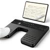 GWAEPU Bluetooth Page Turner Pedale: interruttore a pedale Bluetooth, 6 modalità per tablet, smartphone, ricaricabile, silenzioso, per musicisti, pianisti, giochi o prompten (ABS)