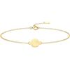 SOFIA MILANI - Bracciale da Donna in Argento 925 - Placcato in Oro - Ciondolo a Sole - B0296