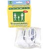 Care Plus TRAVELJOHN - WC portatile in carta da 800 cc monouso per uomo, donna e bambino, confezione da 3 pezzi, 25880