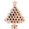 Itonash Portabottiglie, Decorazioni per il Conto Alla Rovescia per L'Albero di Natale per Adulti Portabottiglie per Vino di Natale, Calendario Dell'Avvento di Natale Conto Alla Rovescia