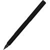 Gullor Penna stilografica ricaricabile JH35 con convertitore di inchiostro, corpo in metallo, confezione regalo, pennino fine, colore nero